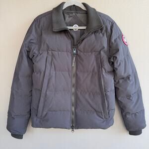 Mens Canada Goose 3807M Navy down puffer coat - EXCELLENT CONDITION - mens S